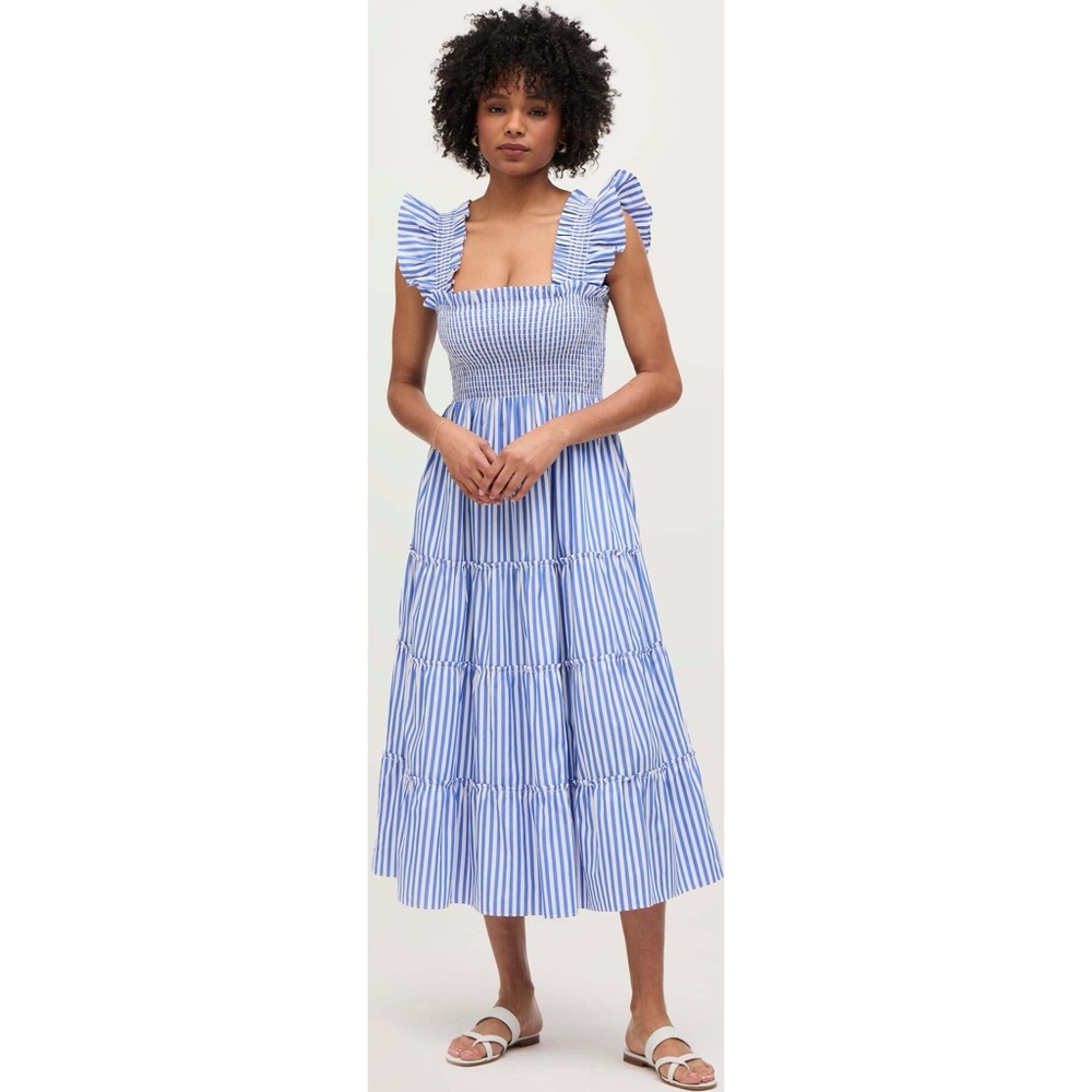 Hill House Ellie Nap Dress - Blueberry Stripe